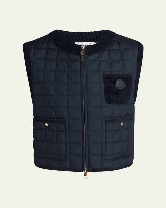 Quilted Down Vest
